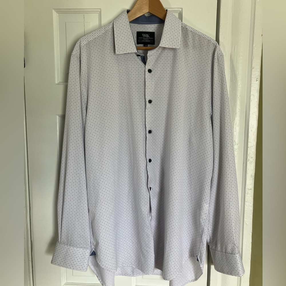 WRK Work Rest Karma 4-Way Stretch Long Sleeve Dress Shirt